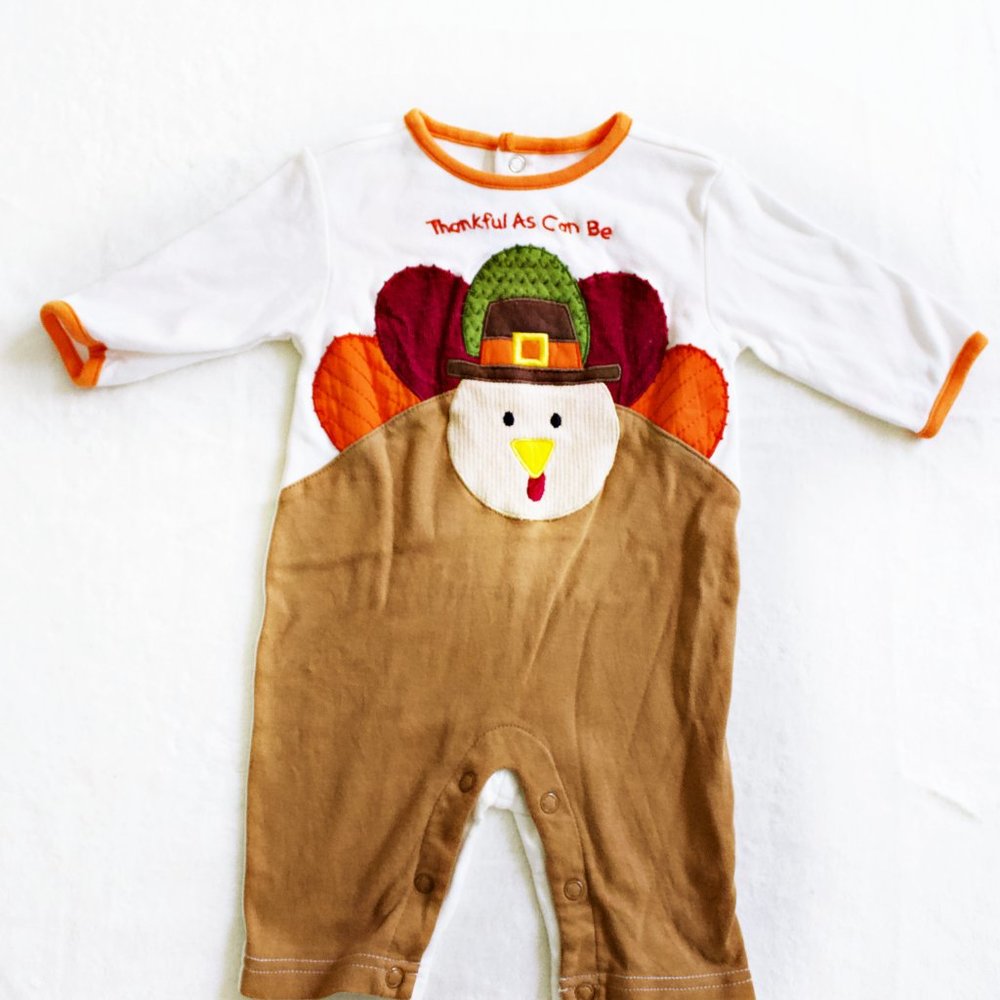 Miniwear Baby Thanksgiving one piece 3 Month.